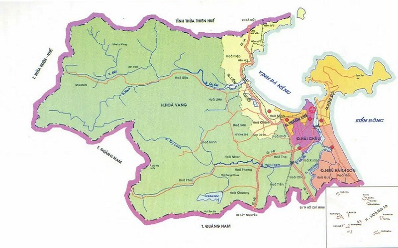 Thành phố Đà Nẵng có bao nhiêu quận huyện