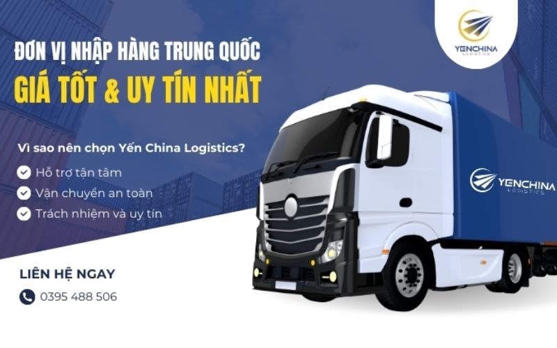 Đơn vị nhập hàng hộ Trung Quốc Yến China