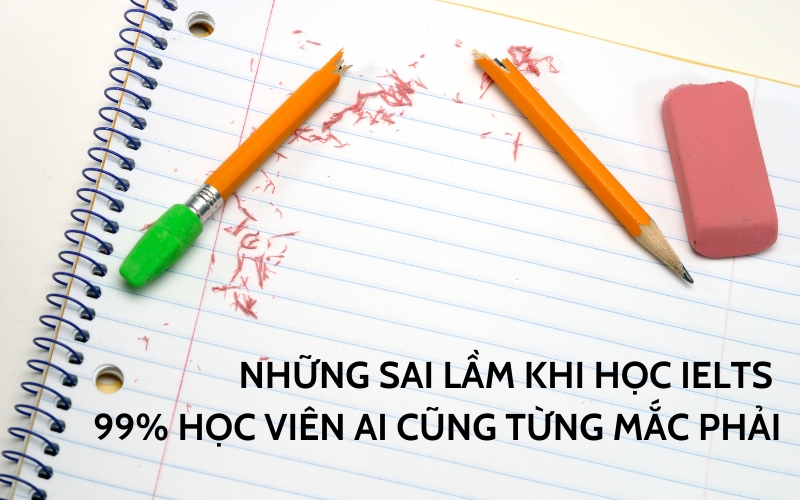 sai lầm khi học ielts