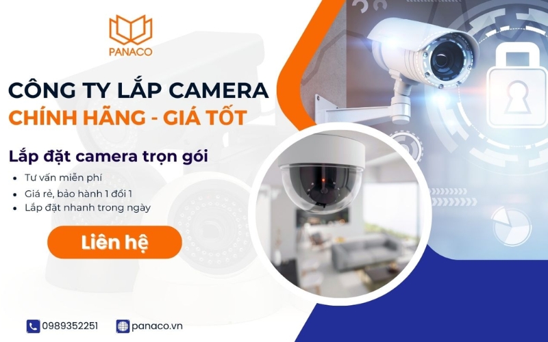 Công ty phân phối và lắp đặt camera PANACO