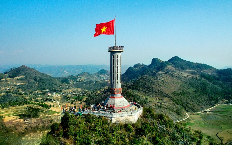 điểm check in Cột cờ Lũng Cú