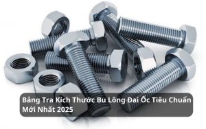 bảng kích thước bu lông