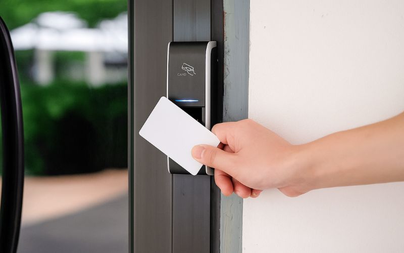 Cách mở khóa cửa thẻ từ