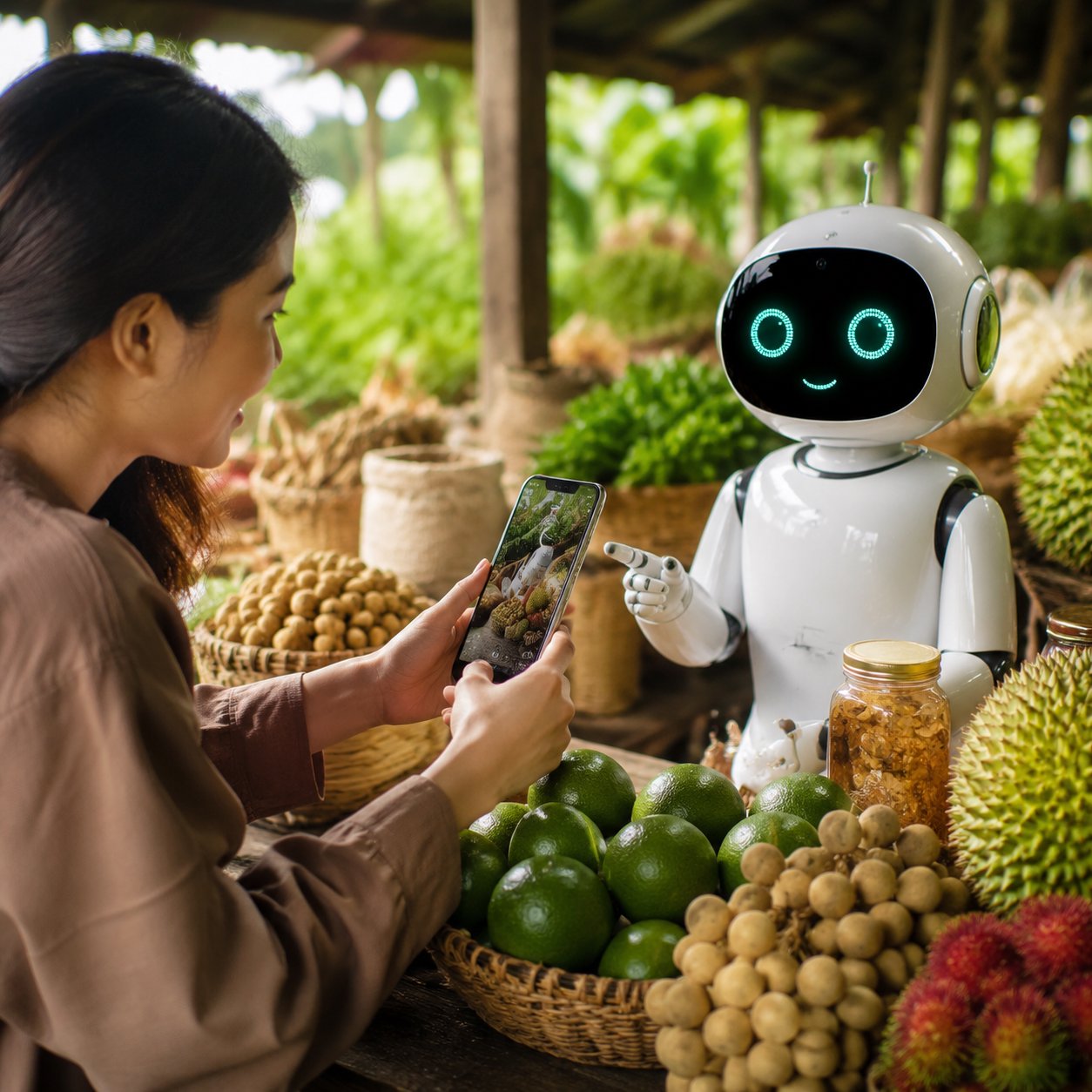AI agent cho doanh nghiệp nông sản: Tư vấn khách mua đặc sản 24/7 thay người trực